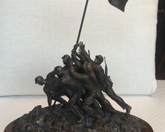 $160 - Raising of the flag on Iwo Jima by Felix de Weldon FM1990