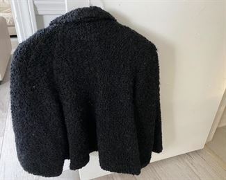 $95 Curl Lamb cape - better in reality than on pics. Sz 4 to 8 