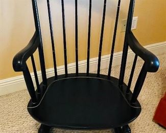 $110    Traditional Harvest rocking chair