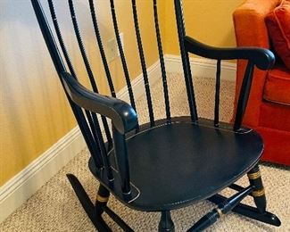 $110    Traditional Harvest rocking chair