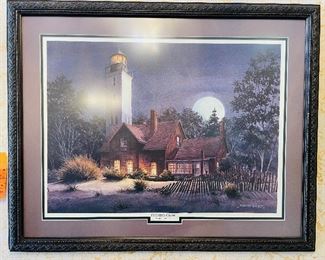 $50    Robert Ernst - Evening Glow 1995  Limited edition framed print