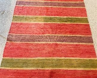 $75______Pier Import - 8x5 - Cotton Floor rug 1  _Sold separately