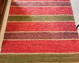 $75______Pier Import - 8x5 - Cotton Floor rug 2  _Sold separately