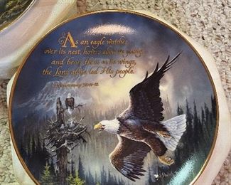 $80____ Ted Blaylock/ Royal Doulton  - Soar like the  Eagle collection - Set of 7