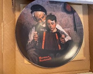 $64______Norman Rockwell Plate Lot -16 plates _must see