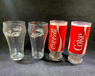 Coca-Cola drinking glasses