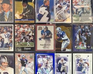 Cowboy’s football collector’s trading cards