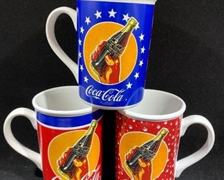 Coca-Cola coffee mugs