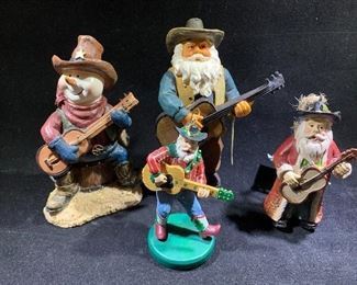 Guitar playing Santas!!