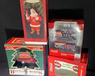 Coca-Cola ornaments
