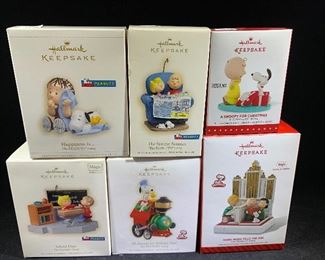 Peanuts Hallmark Keepsake ornaments
