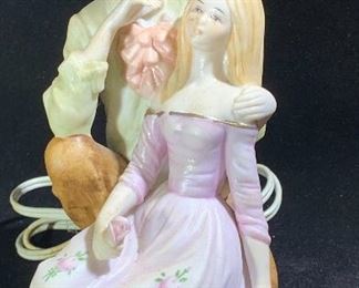 Charming porcelain night light