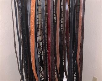 Men’s leather belts