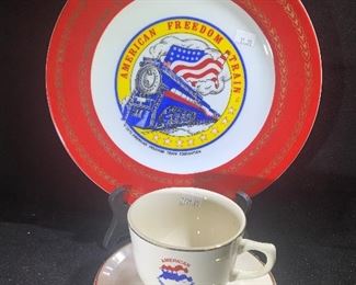 American Freedom Train plate