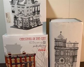 Department 56 Christmas in the City: Soho Shops, The City Globe and more…