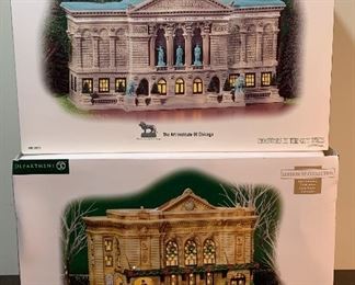 Department 56 Christmas in the City: The Art Institute of Chicago and Union Station (2)