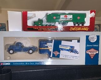 To scale model trucks