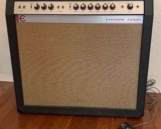 1960s Epiphone amp/ working condition with foot pedal and original dust cover