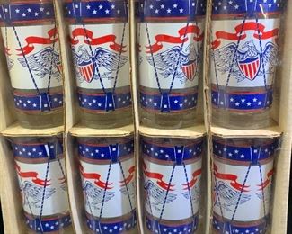 Vintage Libbey Party Time drinking glasses