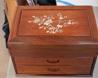 Inlaid Jewelry Box