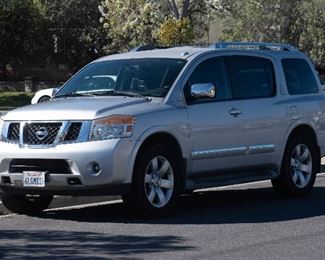 2010 Nissan Armada (platinum) less that 117,000 miles. Extremely strong engine. three rows. Drivers like a dream. Brand new battery.
