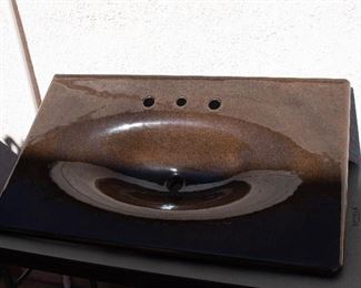 Beautiful Kohler Glass sink- Like New.