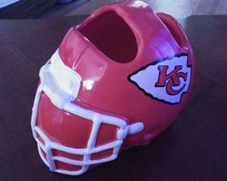 1994 Ceramic Chiefs Helmet Remote Holder