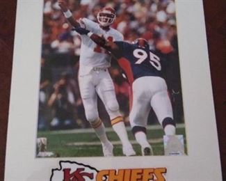 1997 NFL Chiefs Photo 8 x 10