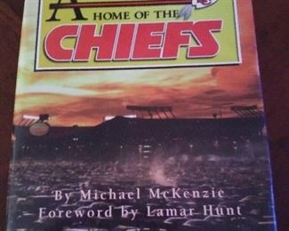 1997 Arrowhead Home Of The Chiefs Coffee Table Book No. 0156 of 25,000 limited edition copy