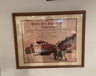 . . . the owner was a long-time fire fighter