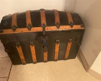 . . . a gorgeous antique hump-backed chest