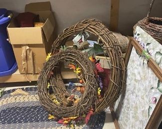 . . . nice vine wreaths