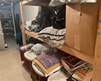 . . . lots of linens