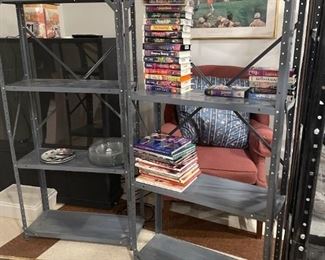 . . . practical metal storage shelves