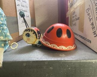 . . . a Fisher Price lady bug