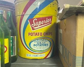 . . . a Superior Potato Chip tin