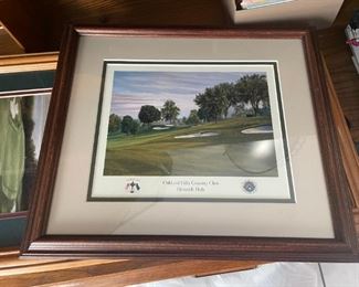 . . .more golf art
