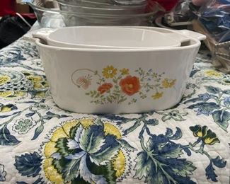 . . . Corning  Ware
