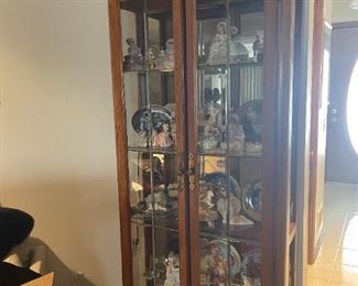 . . . another full-sized curio cabinet filled with treasures