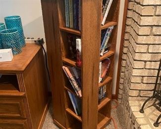 . . . a nice spinning book shelf