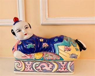 Porcelain Pillow Figurine