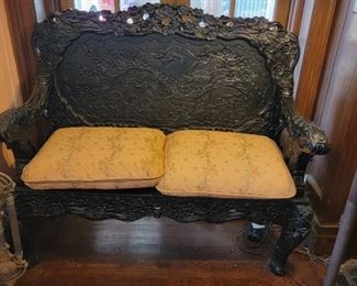 45" high x 50" wide x 23" deep