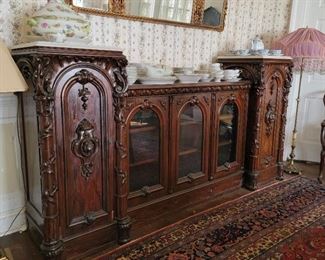 49" high x 92" wide x 22" deep