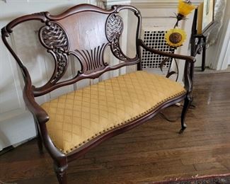 35" high x 44" wide x 21" deep