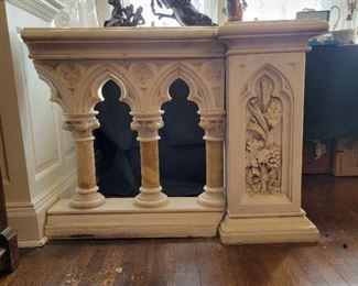 31" high x 39" wide x 15" deep (two available - opposing sides)