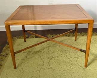 2pc MCM Tomlinson Sophisticate End Tables PAIR Mid Century Modern Lamp Tables 19x24x28in HxWxD