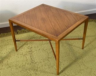 2pc MCM Tomlinson Sophisticate End Tables PAIR Mid Century Modern Lamp Tables 19x24x28in HxWxD