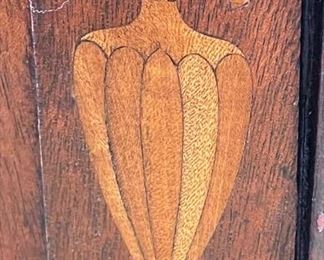 Antique Mahogany Console / Flip Top Table 31x40x20in HxWxD