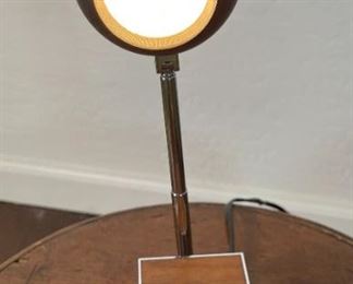 60’s vintage Lytegem Lightolier MCM Telescoping Eyeball Lamp by Michael Lax 11.5 in x 2.5 x 3.5in HxWxD