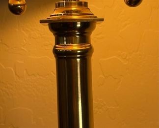 Vintage Brass University Of Kansas Desk Lamp UK 28 x 15in diameter